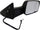 Dorman 955-1677 Passenger Side Power Door Mirror - Folding for Select Dodge / Ram Models