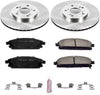 KOE2290 Autospecialty Front Replacement Brake Kit-Oe Brake Rotors & Ceramic Brake Pads
