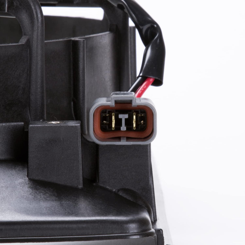 600600 Cooling Fan Assembly Compatible with 2002-2006 Acura RSX , Black