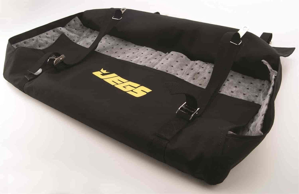 Universal Engine Diaper - NHRA Sportsman Accepted for Competition - Not SFI Rated - Made in USA - Fits 6 to 10 Quart Wet Sump Systems