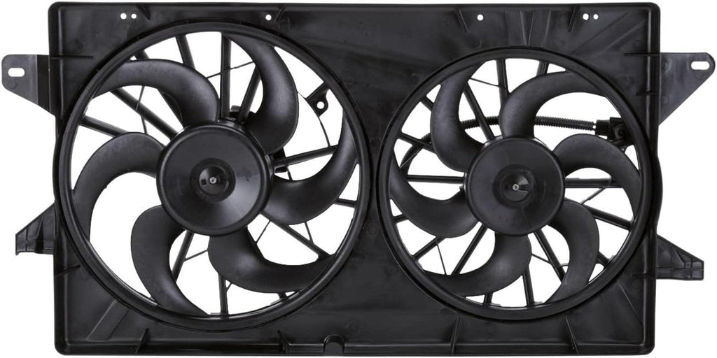 621010 Cooling Fan Assembly Compatible with 2004-2007 Ford Freestar , Black