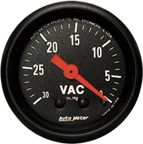 2610 Z-Series Mechanical Vacuum Gauge,2.3125 In.