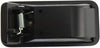 for Jeep Wrangler TJ Exterior Door Handle 1997-2006 Passenger Side | Front | Smooth Black | Trim:All Submodels | CH1311144 | 55176548AB
