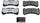 Front Z26-1365 Z26 Extreme Performance Brake Pad Set