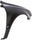 For Acura TL 2001 2002 2003 Front Fender Passenger Side | Replacement for 60211S0KA91ZZ, AC1241115 | Trim: Base/Type-S
