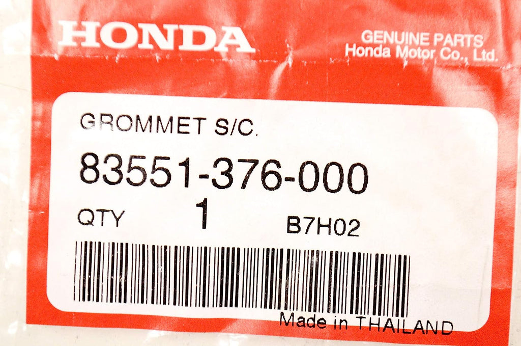 83551-376-000 - Grommet, Side Cover