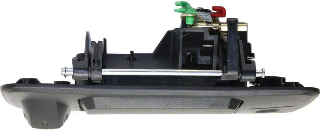 Tailgate Handle for Toyota Tundra 2014-2020 | outside | W/Cam & Key Holes | Black | Plastic | TO1915118 | 690900C090