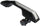 Front Exterior Door Handle Compatible with 2011-2017 Honda Odyssey Primed Black, with Chrome Insert, Passenger Side