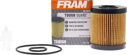 Tough Guard TG10158-1, 15K Mile Change Interval Full-Flow Cartridge Oil Filter