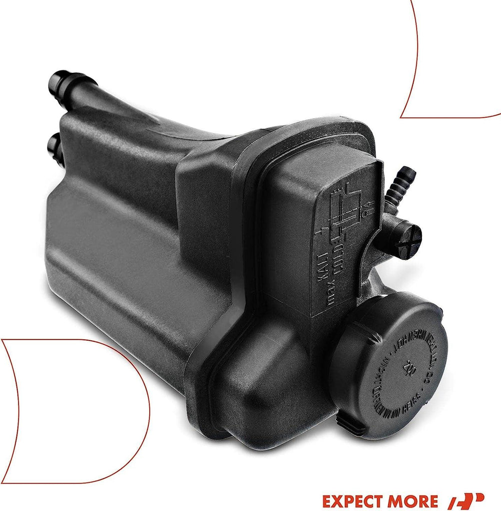 A-Premium Engine Coolant Overflow Recovery Reservoir Tank Compatible with BMW [E39 E38, 2.5L 2.8L 3.0L], 525I 01-03 & 528I 99-00 & 530I 01-03 & 728I 95-01, Replace# [ 17111436381 5715334003 603-536 ]