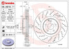 Brembo Front Disc Brake Rotor for Mercedes-Benz (09.A819.11)