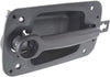 for International 4300 Exterior Door Handle Front, Passenger Side Textured Black (2008-2012) | with Key Hole| Trim: Base