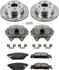 KCOE6562 Autospecialty 1-Click OE Replacement Brake Kit with Calipers