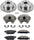 KCOE6562 Autospecialty 1-Click OE Replacement Brake Kit with Calipers