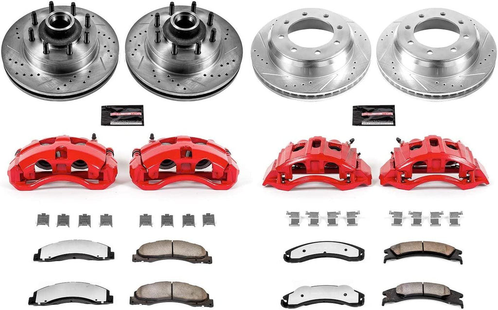 KC4131-36 Front and Rear Z36 Truck and Tow Brake Kit (With Calipers)