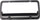For Chevy S10 Tailgate Handle Bezel 1994-2004 Rear | Texture/Black Finish | Replacement for GM1916103 | 15007219
