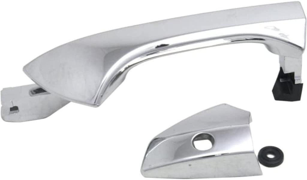 for Honda Accord Exterior Door Handle Front, Passenger Side Chrome (2008-2012) | with Key Hole| Trim:All Submodels