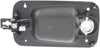 for International RXT Exterior Door Handle Front, Passenger Side Black Bezel with Chrome Lever (2008-2008) | with Key Hole| Trim: Base