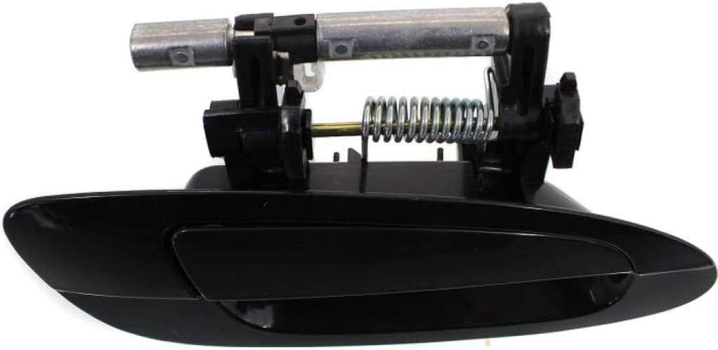 For Nissan Altima Exterior Door Handle Front, Passenger Side Smooth Black (2002-2006) | Trim: All Submodels