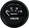 2319 Autogage Electric Voltmeter Gauge, 2.625 In.