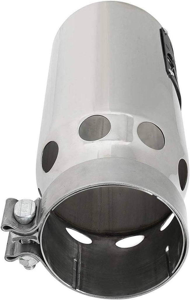 49T40501-P122 SATURN 4S 304 Stainless Steel Intercooled Clamp-On Exhaust Tip Polished