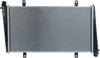 2400 Compatible with Volvo 1-Row Plastic Aluminum Replacement Radiator