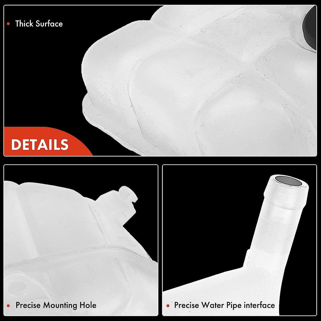 A-Premium Engine Coolant Overflow Recovery Reservoir Tank [W/Cap] Compatible with Ford Fusion 2006-2010, Lincoln Zephyr 2006-2006, Mercury Milan 2006-2009, 2.3L 3.0L, Replace # 6E5Z8A080AA