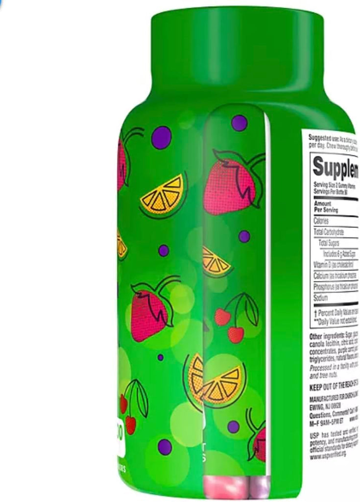 Vitafusion Calcium + D3 Gummies (200 Count)