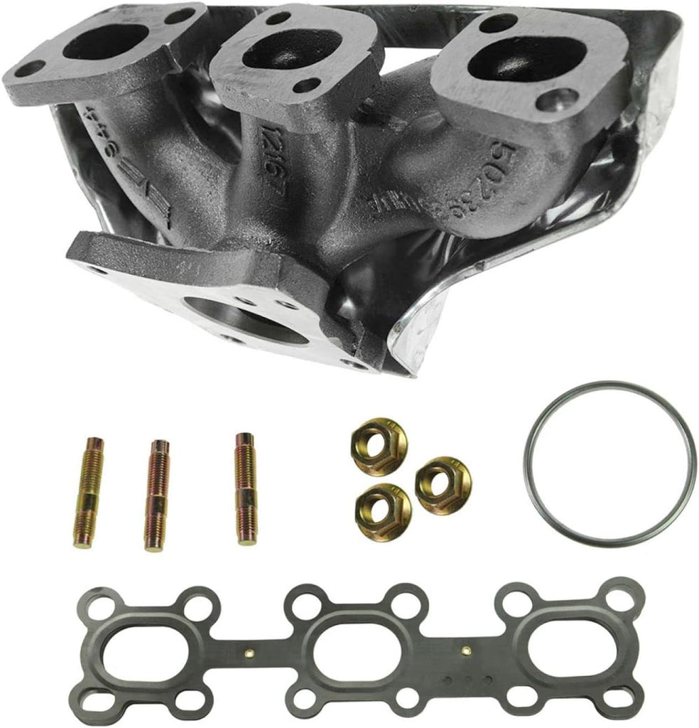 Exhaust Manifold Front Rear PAIR Compatible with Nissan Altima Maxima Murano Quest V6