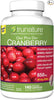 trunature Cranberry 650 mg, 140 Vegetarian Capsules (2 Pack)