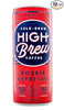High Brew Coffee, Cold Brew Coffee, Double Espresso, 8 Fl Oz, Ready-To-Drink (Pack of 12)