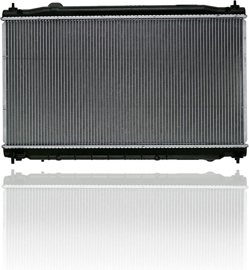 Radiator -  Compatible/Replacement for 13440 14-18 Infiniti Q50 3.7L, 14-18 Q50 Hybrid 3.5L Automatic - Plastic Tank Aluminum Core, with Transmission Oil Cooler