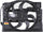 611190 BMW 3 Series Replacement Condenser Cooling Fan Assembly (E46 Models, Clutch Radiator Fans) , Black