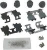 Gold 18K1839X Rear Disc Brake Caliper Hardware Kit with Clips, Seals, and Lubricant
