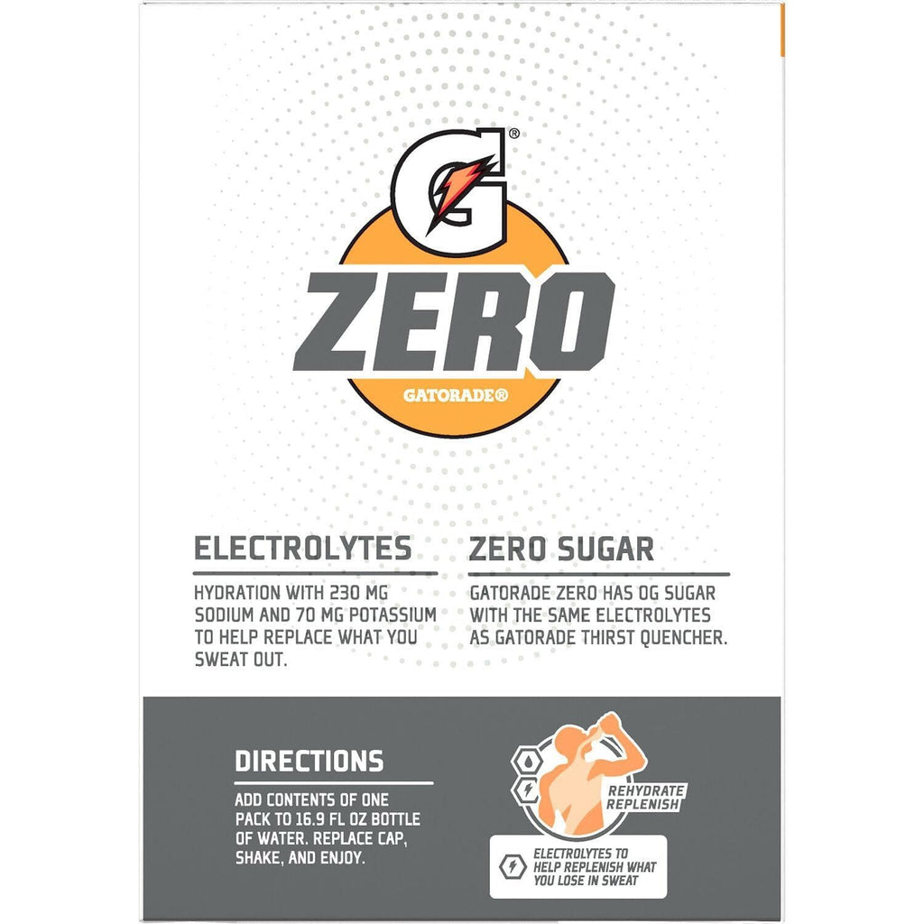 Gatorade G Zero Powder Variety Pack - 40 count - Gatorade Powder Packets - Gatorade Zero Powder Packets - Gatorade Powder Zero - Gatorade Zero Sugar - Gatorade Powder Mix Variety - Gatorade Sugar-Free Hydration with Essential Electrolytes