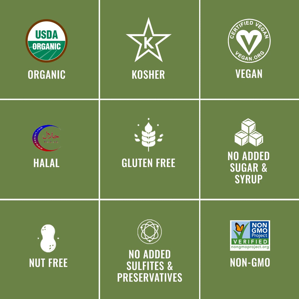 Sunny Fruit Organic Turkish Dried Figs, 2.5 Pound Bulk Bag | Healthy, Sweet Snack | ORGANIC, NON-GMO, VEGAN, HALAL, KOSHER, NO PRESERVATIVES, NO SUGAR ADDED