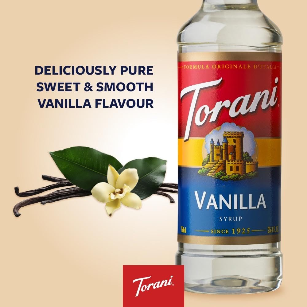 Torani® Vanilla Syrup (750 mL /25.4 oz )