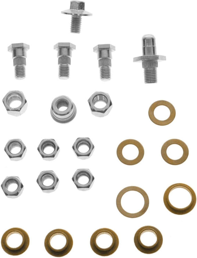 Door Hinge Pin & Bushing Upper or Lower Kit Set Compatible with Chevy GMC Cadillac