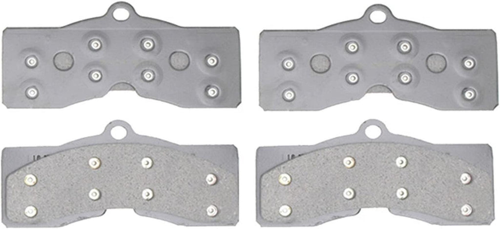 Silver 14D8 Organic Disc Brake Pad Set