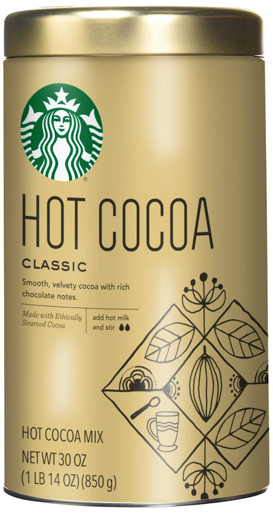 Starbucks Classic Hot Cocoa, 30 Ounce (Pack of 2)
