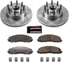 K6821-36 Front Z36 Truck & Tow Brake Kit, Carbon Fiber Ceramic Brake Pads and Drilled/Slotted Brake Rotors