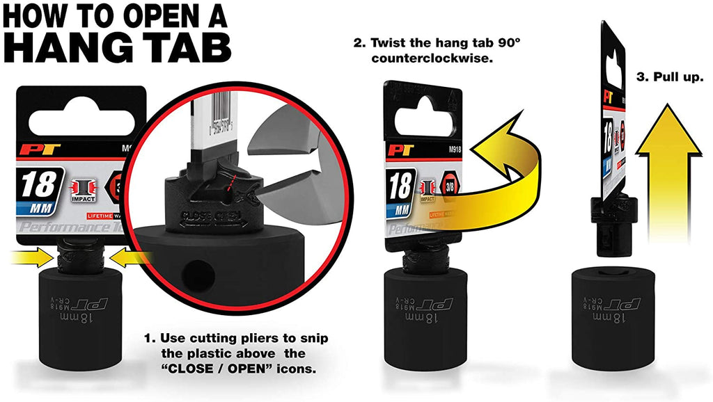 Performance Tool W34130 Performance Tool 3/4-Inch Drive Universal Joint