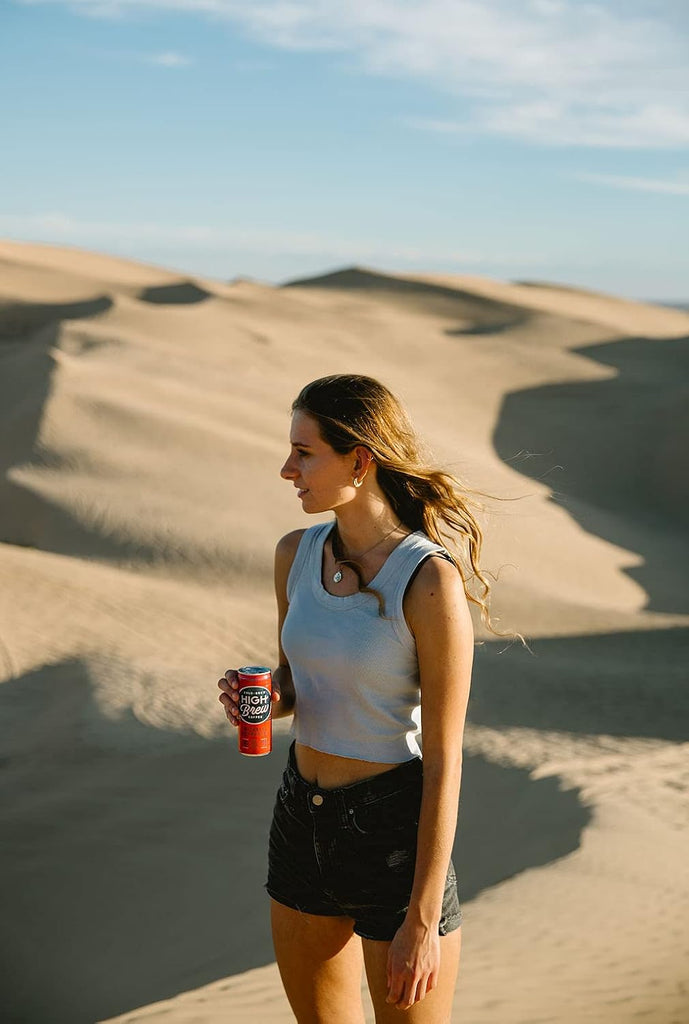 High Brew Coffee, Cold Brew Coffee, Double Espresso, 8 Fl Oz, Ready-To-Drink (Pack of 12)