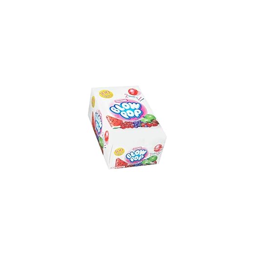 Charms Blow Pops, Assorted Flavors, 100-Count Box (8138)