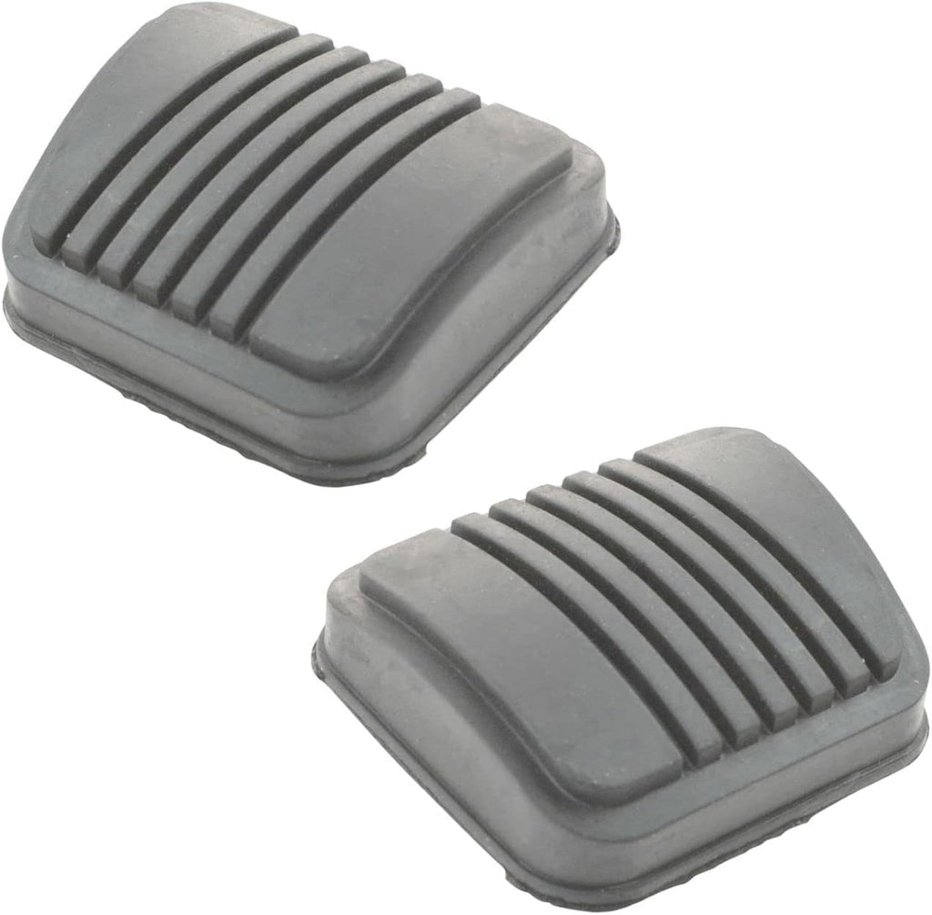 Dorman Clutch & Brake Pedal Cover Pad Kit Pair Set Compatible with ford Mercury