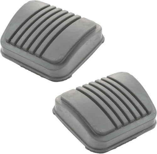 Dorman Clutch & Brake Pedal Cover Pad Kit Pair Set Compatible with ford Mercury