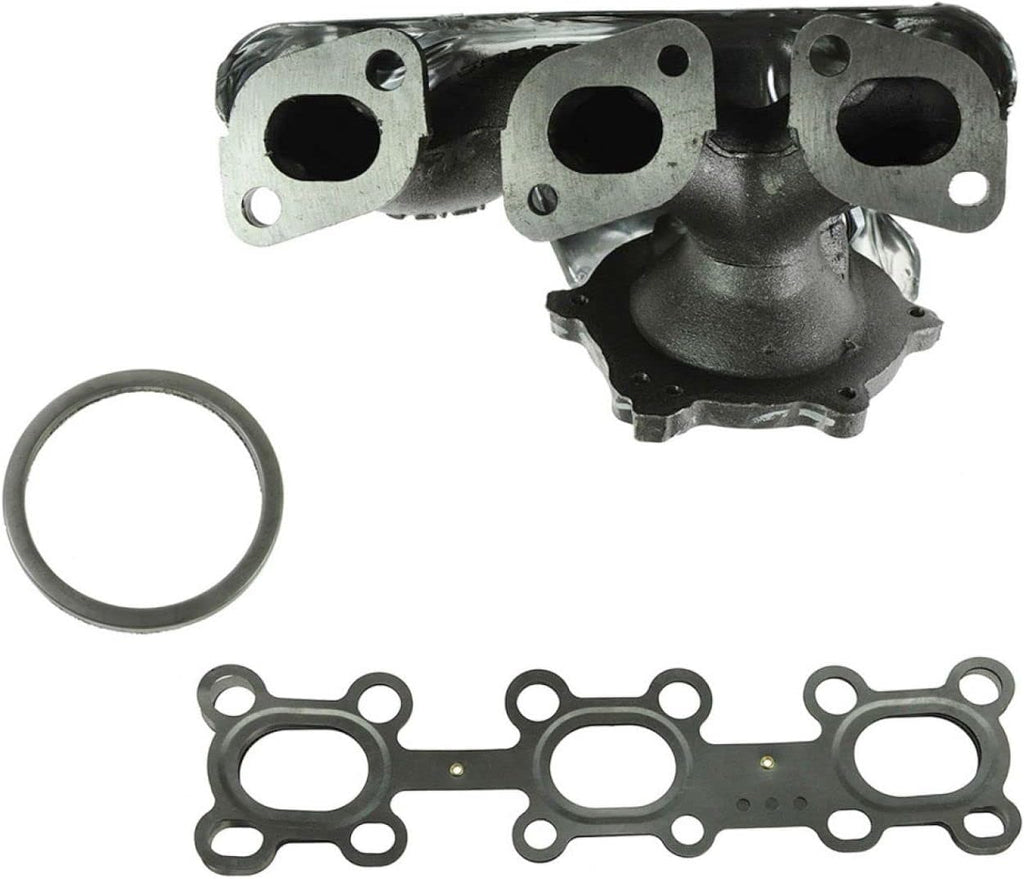 Exhaust Manifold Front Rear PAIR Compatible with Nissan Altima Maxima Murano Quest V6