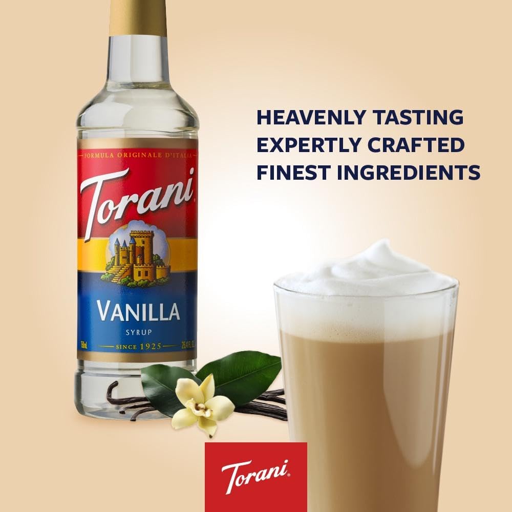 Torani® Vanilla Syrup (750 mL /25.4 oz )
