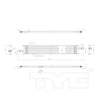 TYC Automatic Transmission Oil Cooler for 18-21 Chevrolet Traverse 19135