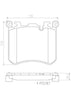 Brembo Front Disc Brake Pad Set for BMW (P06077N)